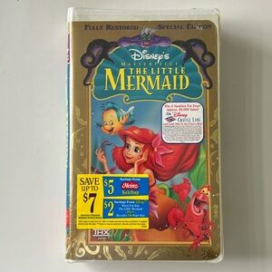 Disney’s The Little Mermaid VHS